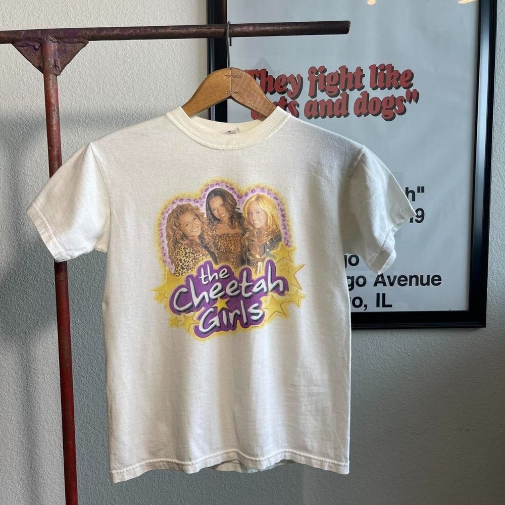 Vintage Y2K Disney the Cheetah Girls Tour Band Tee